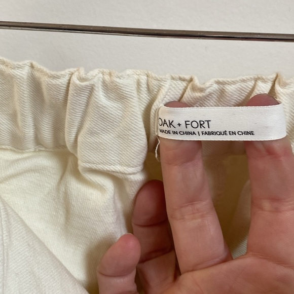 Oak & Fort Wide Leg Crop Pant - Picture 5 of 7